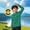 Green, variant on Boys UPF 50+ Sun Protection Hoodie,Long Sleeve Lightweight Breathable Printed Long Sleeve UV Protective Shirt Multicolor 9-10T