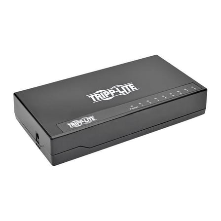 Tripp Lite 8-port Gigabit Ethernet Switch Desktop Rj45 Unmanaged Switch - Switch - Unmanaged - 8 X 10/100/1000 - Desktop - Ac 100 - 240 V