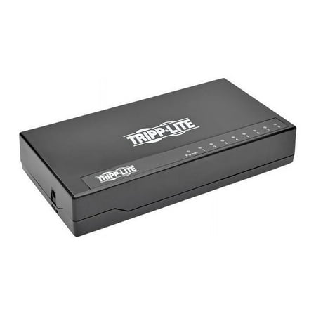 UPC: 0037332194749 | Tripp Lite 8-Port Gigabit Ethernet Switch Desktop Unmanaged Network Switch 10/100/1000 Mbps RJ45 Plastic Housing (NG8P)
