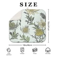 thumbnail image 4 of Microfibre Drying Mat for Kitchen Vintage Flowers Rustic (6) Dish Drying Drainer Mat Absorbent Drying Mat Washing Up for Glass, Plate & Cup 16inch X 18inch, 4 of 7