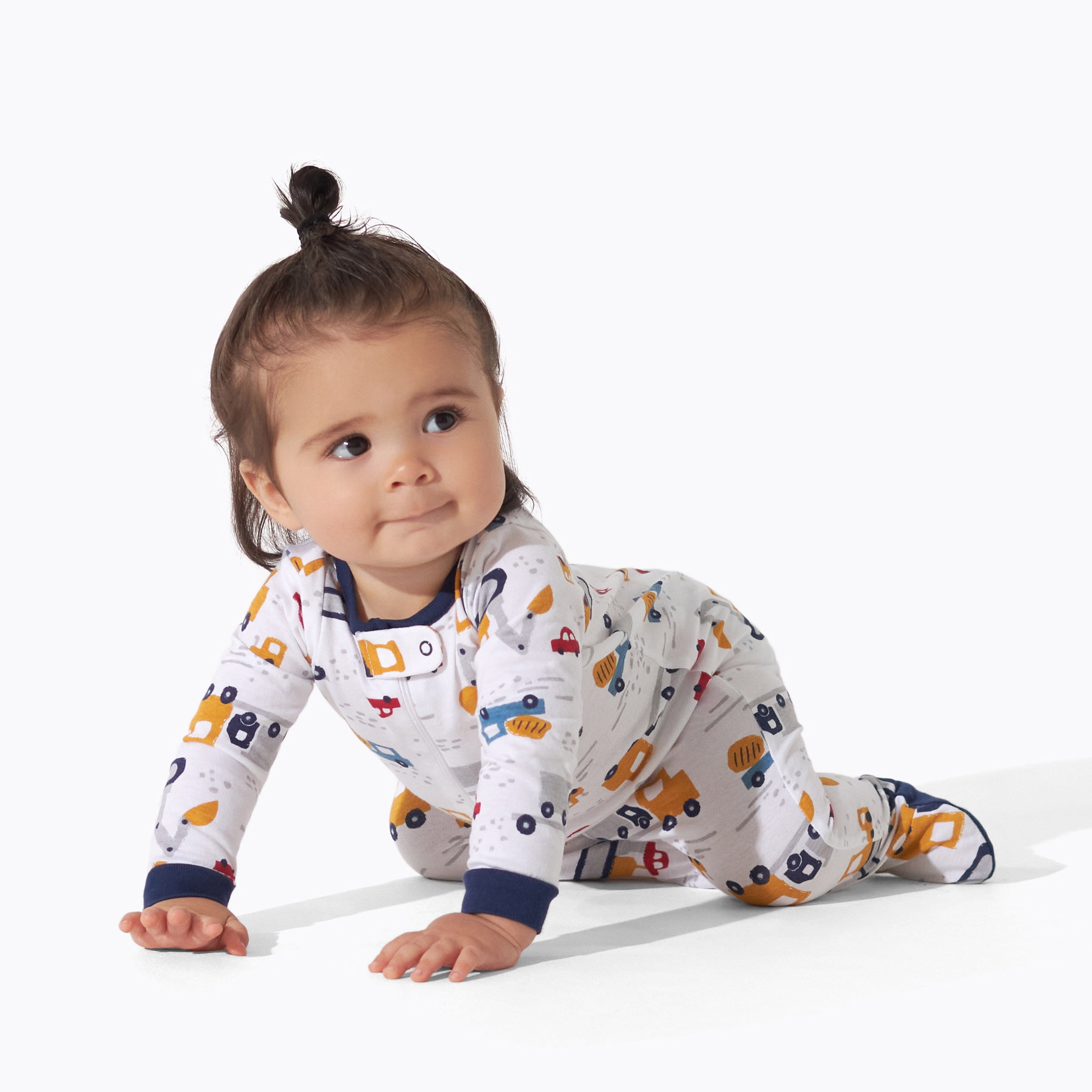 Onesies Brand Baby Boy Sleep 'N Plays Footed Pajamas, 4-Pack, Newborn - 6/9M