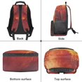 thumbnail image 6 of Aplkyhs Fire Soccer Pack School Backpack for Kids Age 6-18 Ergonomic Padded Adjustable Straps Large Capacity Water Resistant Bookbag for K-12 Students Daily School Travel, 6 of 7