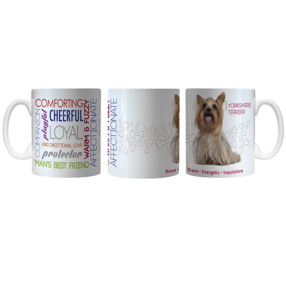 Boelter Brands Yorkshire Terrier ceramic Mug 11-ounce
