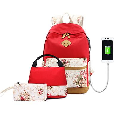 Korean canvas backpack top