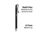 thumbnail image 2 of Staples Anchor Ballpoint Pen Refill Medium Point Black Ink 3/Pack ST31642-CCVS, 2 of 2