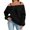 Black, variant on EDFBUYKRS Womens Sparkly Long Sleeve Sequin Top Glitter Blouse for Holiday Evening Party Club Night Neck Concert Shirts Xxl