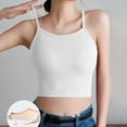 thumbnail image 4 of QUNYINEY Casual Womens Tank Top Sleeveless Camisole Square Neck Solid Tops Loose Summer with Built in Bra Tank Tops, 4 of 6