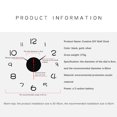 thumbnail image 4 of 11-23-Inch Number DIY 3D Wall Clock Quartz Home Office Decoration Art Clock, 4 of 9