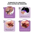 thumbnail image 4 of Red Carpet Manicure Pro 30 – 6W LED Gel Polish Curing Light for Gel Nail Polish, Fast 30-Second Cure, Long-Lasting 50,000-Hour LED, Ergonomic & Acetone-Resistant Lamp for Salon-Quality Manicures, 4 of 4