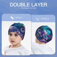 thumbnail image 6 of Sikiie Underwater Turtle Dolphin Octopus Toddler Beanie Kids Beanie Hat Warm Winter Hats for Boys Girls Knit Cap, 6 of 7