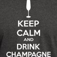 thumbnail image 3 of CafePress - Keep Calm And Drink Champagne Dark T Shirt - Men's Classic Graphic Cotton T-Shirt, 3 of 4