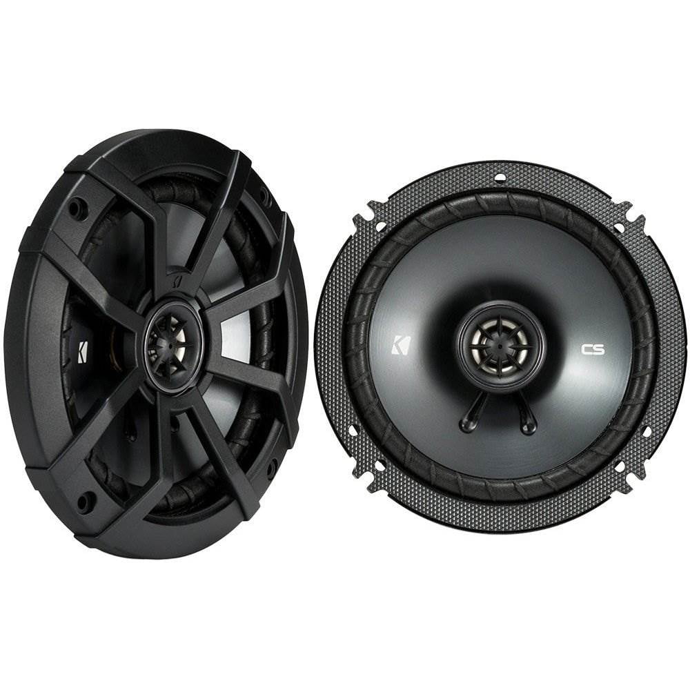 Kicker CSC65 Car Audio Full Range 6 1//2/" Coaxial 600W Speakers Pair 43CSC654