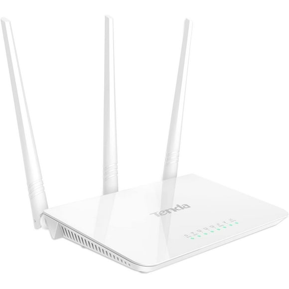 Router Repetidor Inalambrico Tenda N300 F3, 3 En 1, 3 Antenas 5dBi, QoS, Hasta 300Mbps, Color Blanco Tenda F3