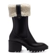 thumbnail image 2 of INC Womens Eddiie 2 Faux Shearling Mid-Calf Rain Boots, 2 of 4