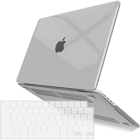 IBENZER Case for MacBook Pro 16 Inch 2025 2024 M4 A3403 A3186 M3 A2991 M2 A2780 M1 A2485 Pro Max (2025-2021), Hard Shell Case with Keyboard Cover for Mac Pro 16 Touch ID, Crystal Black, T16XCYBK+1