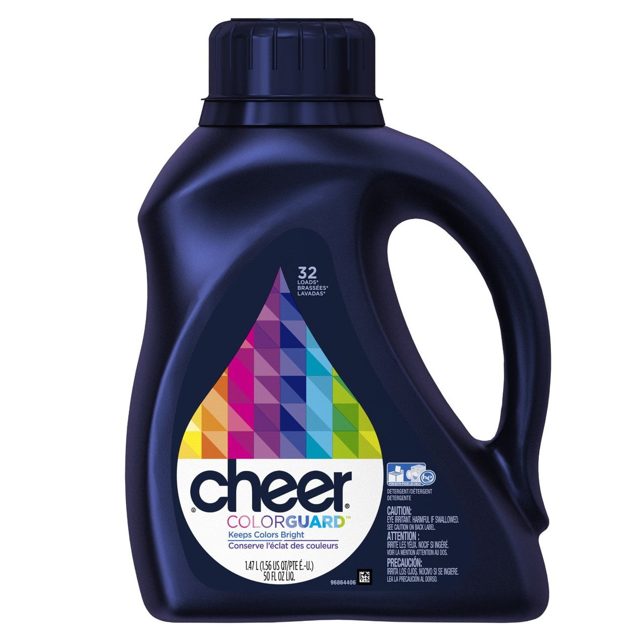 6 PACKS Cheer 2x Ultra Liquid Detergent He Fresh Clean Scent 32 Loads