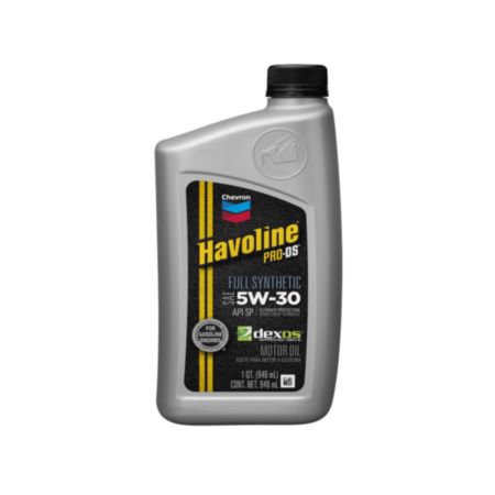 Havoline with Deposit Shield 5W-30 Fully Synthetic Motor Oil (1 Quart)