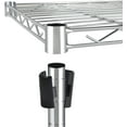 thumbnail image 5 of 1-Shelf Shelving Storage Shelves,30" W x 14" D x 15" H Adjustable Storage Units,Steel Organizer Wire Rack,Silver, 5 of 5