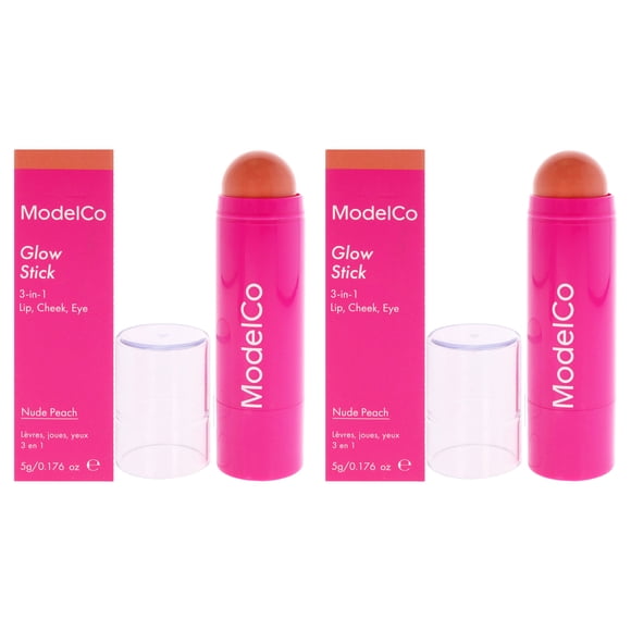Barra multiusos de color crema ModelCo Glow Stick Nude Peach
