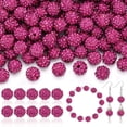 thumbnail image 1 of Cuentas de Piedras Brillantes TINKRSTUFF 160 piezas 10 mm Fucsia, 1 of 6
