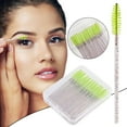 50pc Disposable Mascara Stick Mascara Brush To Apply Eyelash Extender