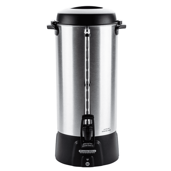 CAFETERA PROCTOR SILEX 45100 100 TAZAS ACERO INOX Proctor Silex 45100
