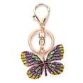 thumbnail image 1 of Bangcool Keychain Pendant Creative Rhinestone Butterfly Fashion Key Ring Charm Bag Charm, 1 of 8