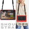 thumbnail image 7 of Case for Samsung Galaxy Tab S10 Ultra 2024/ S9 Ultra/ S8 Ultra 14.6 inch, 360 Rotating Stand Handle Pencil Holder Shoulder Strap Heavy Duty Shockproof Cover, Red, 7 of 7
