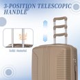 thumbnail image 4 of 3 Piece Rolling Luggage Set Carry on Luggage Spinner Wheel Lightweight Suitcase with TSA Lock 20in24in28in, 4 of 7