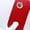 Red, variant on Men's High-Top Sneakers - Anti-Slip PVC Sole, Breathable PU Upper & EVA Cushioning - All-Season Casual Running Shoes for Gym, Work, Walking - White/Red Sneakers with Lace-Up Closure