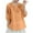 Orange, variant on Tops for Women Plus Size Short Sleeve Cotton Linen Round-Neck Summer Tank Top Green L