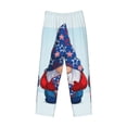 thumbnail image 5 of Balery Cute Gnomes in USA1 print Men's Pajama Pants,Ultra Lightweight Pjs,Lounge Pant-Medium, 5 of 9