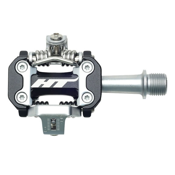 HT M2 Platform XC/MTB Dual Sided Clipless Pedals 9/16" Chromoly Spindle Black