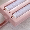 thumbnail image 2 of 2 Pieces Multi-functional Double Head Handheld Table Brush Multi-functional Carpet Table Brush Plastic Sweeper Dirt Hair Cleaner Collector Roller Random Color, 2 of 8