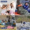 thumbnail image 7 of KingCamp 3-Season Sleeping Bags for Camping, Portable Sleeping Bag for Adults and Teens with Compression Sack, Ideal for Outdoor & Indoors- 3.09 lbs (Navy), 7 of 7