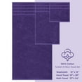 thumbnail image 5 of American Soft Linen Turkish 6 Piece Towel Set, 100% Cotton Premium Soft Bathroom Towels, Purple, 5 of 10