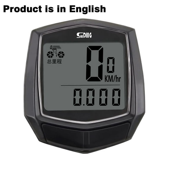 USB Rechargeable Wireless Bike Cycling Computer Bicycle Odometer Speedometer P4J4