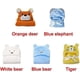 thumbnail image 2 of ZHAOCHENG Toalla con capucha para bebé, manta de baño, poncho de forro polar coral suave, adecuado para recién nacidos, niñas y niños, bata de baño con orejas, hipoalergénica, tigre amarillo, 2 of 4