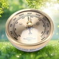 thumbnail image 6 of Barometer Weather Prediction Tool Analog Display Metal Housing Farm Use, 6 of 8
