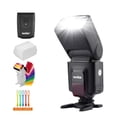 thumbnail image 2 of Cámara Flash Speedlite Godox TT520II inalámbrica 433MHz GN33, 2 of 8