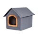 thumbnail image 4 of Casa para gatos de invierno cálida, semicerrada, casa para gatos, casa para cachorros, casa para perros, suministros para mascotas, 4 of 4