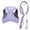 Purple, variant on Gustave No Pull Dog Harness and Leash Set for Small Medium Dogs Reflective Pet Vest Step-in Adjustable Soft Mesh Cat Puppy Walking Harness with Leash "Purple, XS"