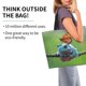 thumbnail image 2 of Easygdp Butterfly Landing On Head Dumpy Frog Bolsas Tote para Mujer, Bolsos de Hombro para Viaje, Bolsos de Mano de Gran Capacidad para Compras y Trabajo, 2 of 8
