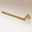 Brushed Gold-23 Inch Single Bar, variant on Towel Bar Wall Mounted Stainless Steel Racks For Bathroom 23 Inch Includes Mounting Hardware (hanging Space 21 Inch)
