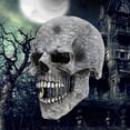 thumbnail image 2 of Máscara de calavera JAMW Halloween de cabeza completa con mandíbula MÓVIL, 2 of 5