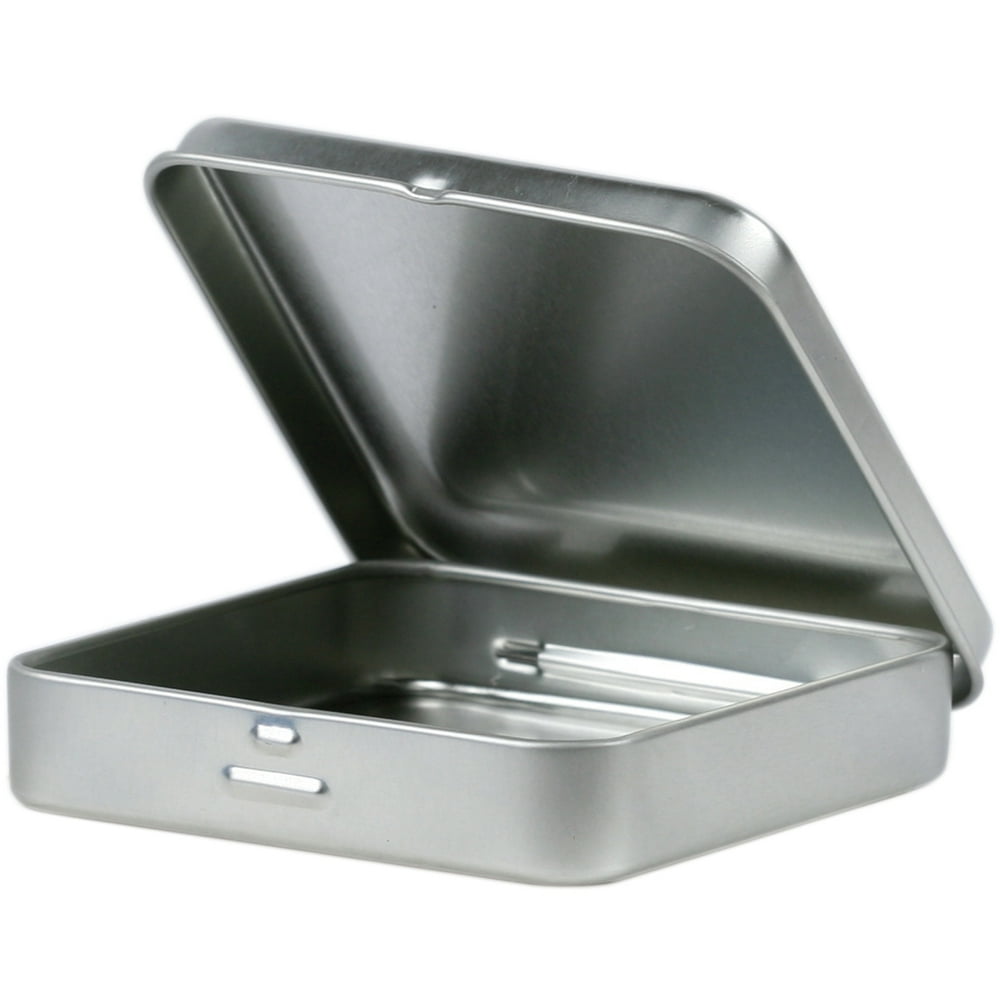 Clearsnap Basic Necessities, Square Storage Tins, 87" x 87" x 19mm, 12