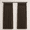 Dark Chocolate-40"W x 80"L (Pack of 2), variant on 100 Inch Pinch Pleat Semi Sheer Curta100 Inches Long For Bedroom Living Dining Room Neutral Farmhouse Light Filtering Burlap Thick Linen Pleated Window Curtain 2 Panels Tan Burlywood Birch