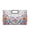 Colored Hippie Flowers, variant on Ladies' Evening Clutch Handbag Formal Party Clutch For Women With Detachable Chain Strap for Wedding Party Prom, Boho Floral