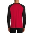 thumbnail image 2 of George Men's Crew Neck Long Sleeve Raglan Tee, 2 of 5