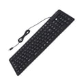 thumbnail image 4 of Clavier, clavier 105 Touches Clavier d'Ordinateur Espagnol Pliable Installation Facile, 4 of 14